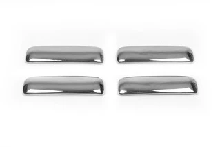 Накладки на ручки (4 шт, нерж) Carmos - Турецька сталь для Nissan NP300 1999-2015