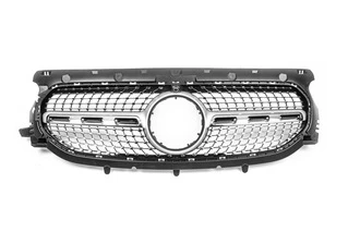 Передня решітка Diamond Silver Без місця під камеру для Mercedes GLA H247 2020- рр