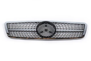Передня решітка Diamond Silver для Mercedes C-class W203 2000-2007рр