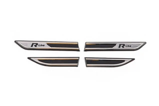 Шильдик R-Line (в асортименті) чорний для Volkswagen Passat B8 2015-2023 рр