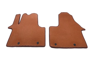 Поліуретанові килимки (2 шт, EVA, цегляні) для Renault Trafic 2015- рр