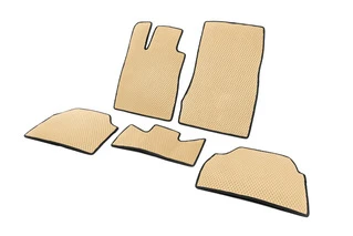 Килимки EVA (Short, Бежевий) для Mercedes S-сlass W220