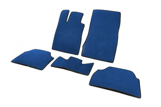 Килимки EVA (Short, Синій) для Mercedes S-сlass W220