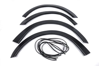 Накладки на арки (4 шт, чорні) ABS пластик для Opel Vectra B 1995-2002 рр