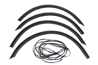 Накладки на арки SD (4 шт, чорні) для Opel Vectra C 2002-2008 рр