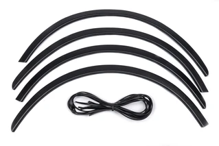 Накладки на арки (4 шт, чорні) для Renault Scenic/Grand 2003-2009 рр