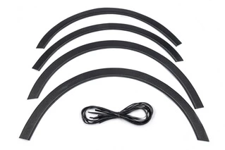 Накладки на арки (4 шт, чорний мат) для Volkswagen Golf 5