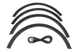 Накладки на арки (4 шт, чорні) для Volkswagen Golf Plus