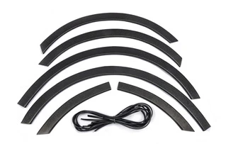 Накладки на арки (чорний мат) Довга база (метал) для Volkswagen Caddy 2004-2010 рр