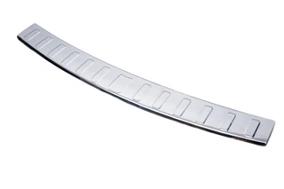 Накладка на задній бампер Carmos (нерж) для Renault Lodgy 2013-2022 рр