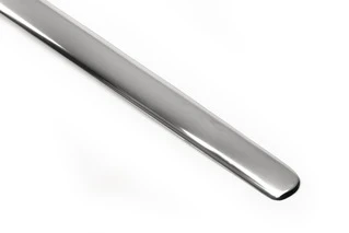 Накладка над номером на кришку багажника (нерж.) OmsaLine - Італійська нержавійка для Ford Fusion 2002-2009 рр