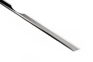 Хром планка над номером (нерж.) OmsaLine - Італійська нержавійка для Ford Fiesta 2008-2017 рр