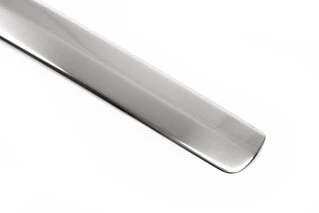 Накладка над номером (нерж) Carmos - Турецька сталь для Peugeot Bipper