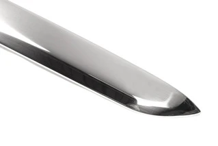 Хром планка над номером (нерж) Carmos - Турецька сталь для Mercedes Sprinter W907/W910 2018- рр