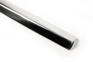 Планка над номером (нерж.) Розпашні двері, Carmos - Турецька сталь для Volkswagen T4 Caravelle/Multivan