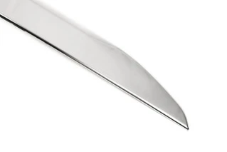 Планка над номером (нерж.) для Peugeot Partner/Rifter 2019- рр