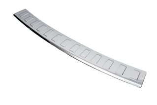 Накладка на задній бампер Carmos V1 (SW, нерж) для Volkswagen Golf 6