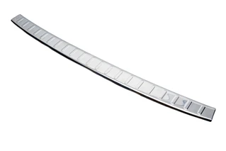 Накладка на задній бампер Carmos (нерж) для Fiat Panda 2011-2023 рр