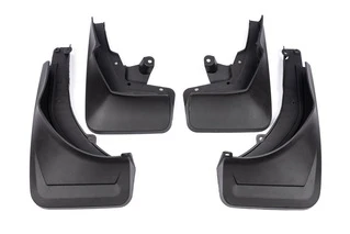 Бризковики Premium (забарвлені розширювачі арок, модель з підніжками, 4 шт) для Mercedes GLE W167