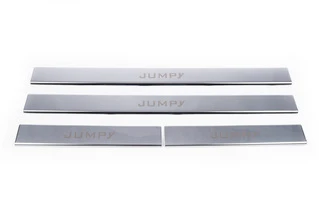 Накладки на дверні пороги (Jumpy, 4 шт) для Citroen Jumpy/Dispatch 2017- рр