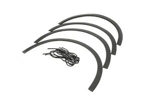 Накладки на арки SD/SW (4 шт, чорні, ABS) для Volkswagen Passat B7 2012-2015рр