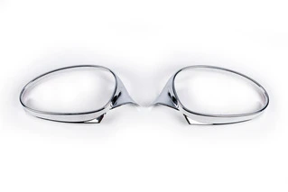 Хром накладки на дзеркала 2005-2008 (2 шт, ABS) для BMW 3 серія E-90/91/92/93 рр