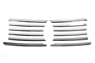 Накладки на решітку радіатора (1995-2000, 12 частин, нерж) для Mercedes Sprinter W901/902/903/904/905 рр