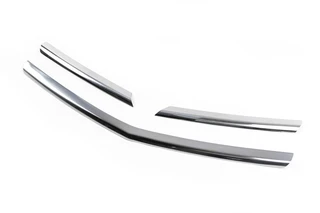 Накладки на решітку (3 шт, нерж) для Opel Antara 2006-2017 рр