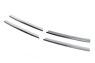 Накладки на решітку (4 шт., нерж.) для Opel Astra H 2004-2013 рр