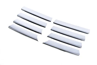 Накладки на решітку (8 шт, нерж) для Volkswagen Bora 1998-2004 рр