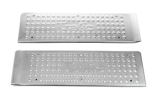 Накладки на пороги OmsaLine (нерж.) 4 штуки для Renault Trafic 2001-2015 рр