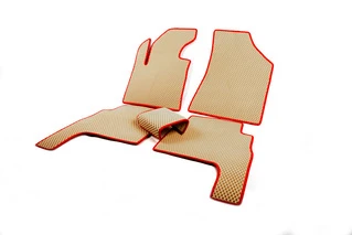 Килимки EVA (бежеві) 2006-2010 для Hyundai Santa Fe 2 рр