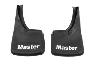 Бризковики Premium з поглибленням (2 шт, гума) для Renault Master 1998-2010 рр