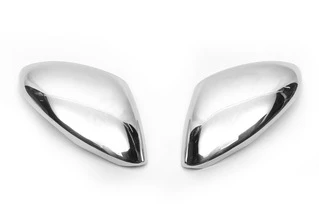 Накладки на дзеркала Carmos (2 шт, нерж) для Alfa Romeo Stelvio