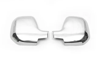 Накладки на дзеркала 2008-2012 (2 шт, нерж.) для Citroen Berlingo рр