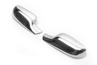 Накладки на дзеркала (2 шт, нерж) для Renault Megane II 2004-2009 рр