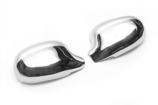 Накладки на дзеркала (нерж.) для Chevrolet Lanos