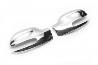 Накладки на дзеркала (2004-2010, Viano, 2 шт, нерж) для Mercedes Viano рр