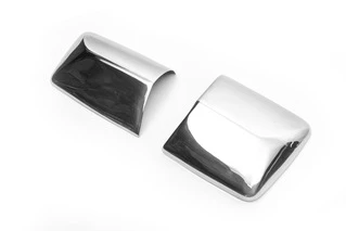 Накладки на дзеркала (2 шт, нерж) для Mercedes E-сlass W124 1984-1997 рр