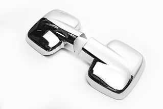 Накладки на дзеркала (2 шт, хром) Хромований пластик для Mercedes Vito W638 1996-2003 рр