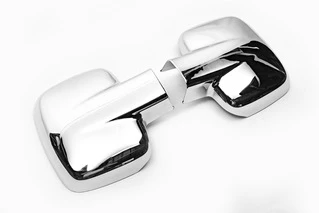 Накладки на дзеркала (2 шт, хром) Хромований пластик для Mercedes Vito W638 1996-2003 рр