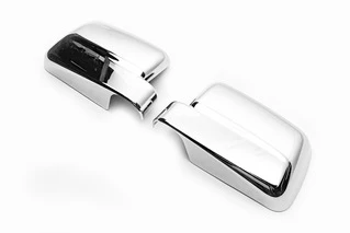 Накладки на дзеркала варіант №2 (2 шт, пласт) для Ford Connect 2010-2013 рр