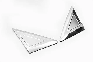 Накладка біля дзеркал (2 шт., нерж) Carmos - Турецька сталь для Mercedes Sprinter W906 2006-2018 рр