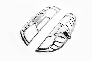 Накладка на стопи (2015-2025, 2 шт, пласт) для Fiat Doblo II рр