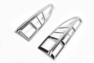 Накладка на стопи Кутові (2шт, пласт) для Citroen Berlingo 2008-2018 рр