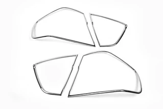 Накладки на стопи (2 шт., пласт) для BMW 3 серія E-90/91/92/93 2005-2011 рр