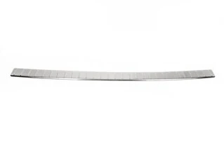 Накладка на задній бампер (Omsa, нерж.) для Volkswagen Crafter 2006-2016 рр