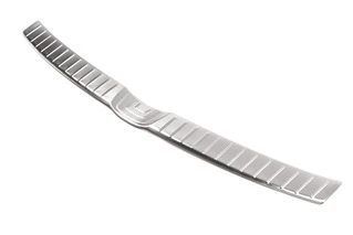 Накладка на задній бампер верхня (HB, нерж) для Hyundai I-30 2012-2017 рр