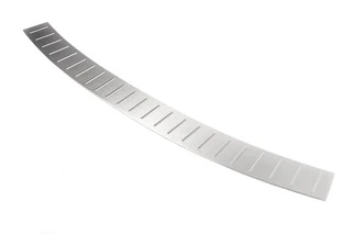 Накладка на задній бампер OmsaLine (матова, нерж) для Ford Courier 2014-2023 рр