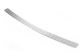 Накладки на задній бампер SW (Omsa, нерж.) 2000-2006, Глянсова полірування для Volkswagen Passat B5 рр